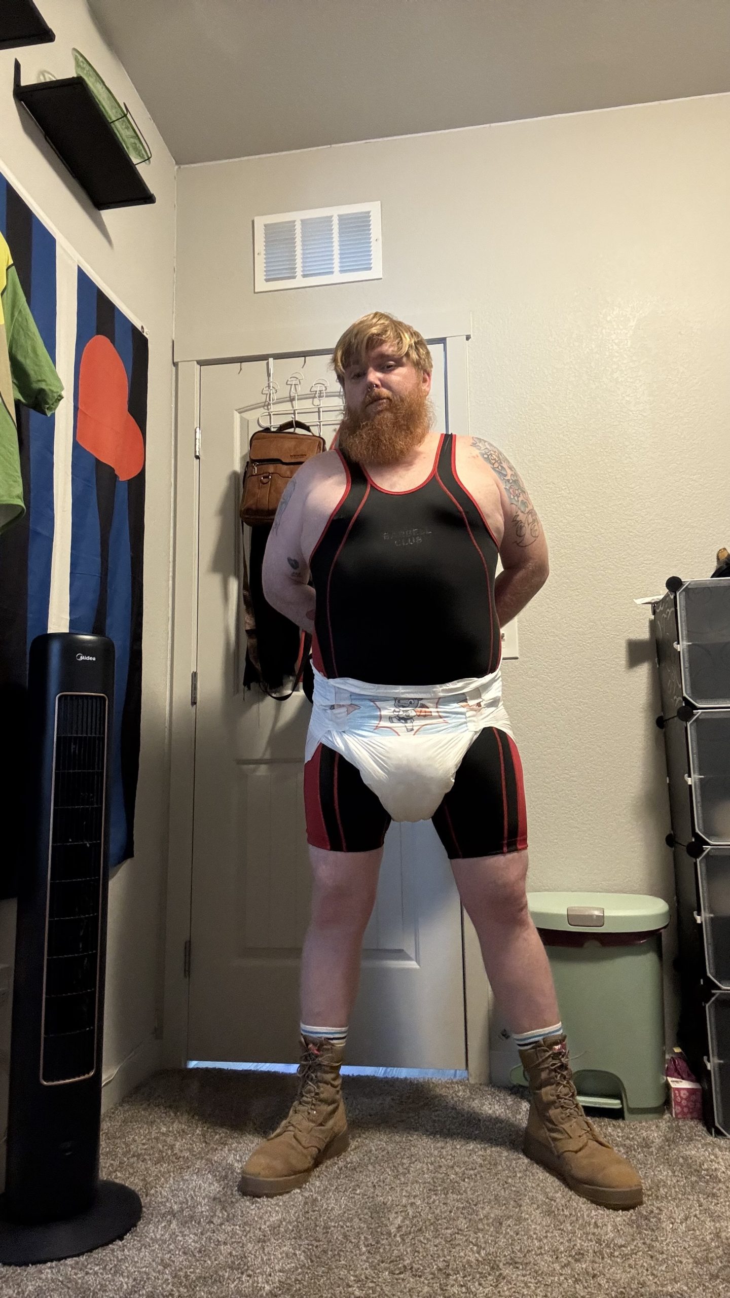 Diaper f*g exposed