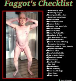 f*ggotClaus  – Collages show the complete humiliation