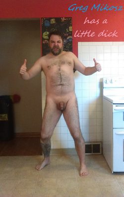 greg mikosz has a little dick