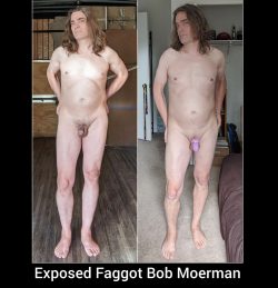 Bob Moerman faggot naked exposed