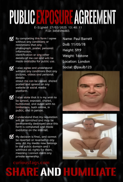 Butchbeardub – Butchbeardub public exposure agreement