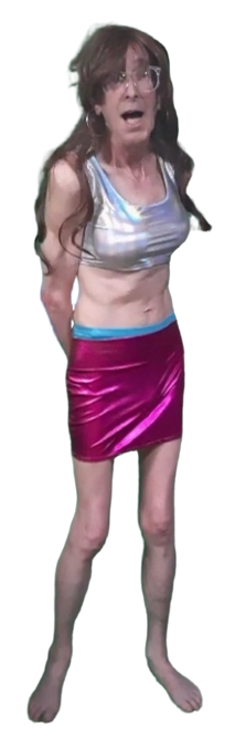 Sissy David John Whyte Golden BC Canada  – Crossdressing For All To See