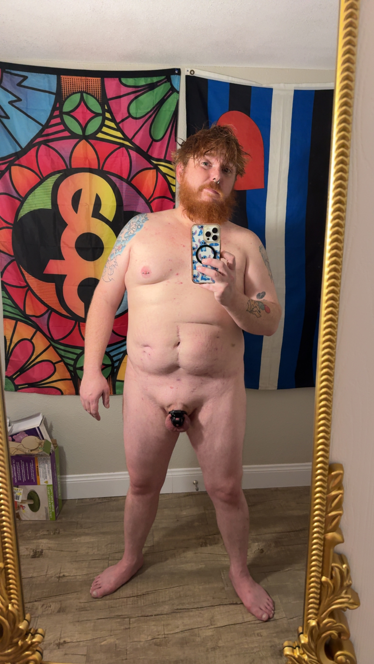 Diapered f*g exposed