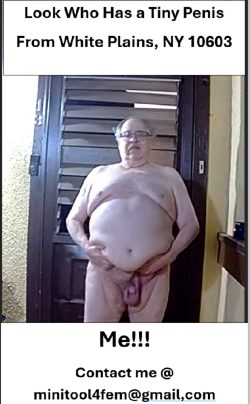 Tiny Dick Dude to be Exposed Everywhere!