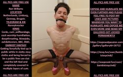 Faggot cumslut ron willems exposed