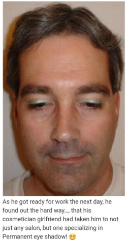 PERMANENT EYESHADOW Predicament