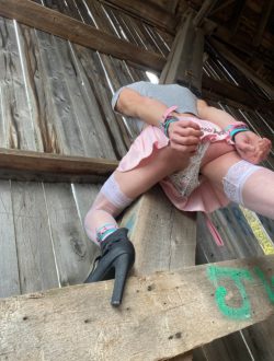 Being a good public sissy