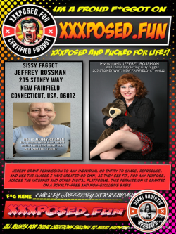 sissy f*ggot Jeffrey Rossman – Your Default Title