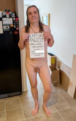 Faggot male fail