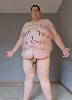 Exposed pig